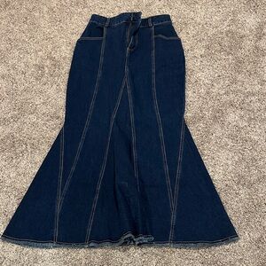 Anthropologie Pilcro NWT Denim Skirt